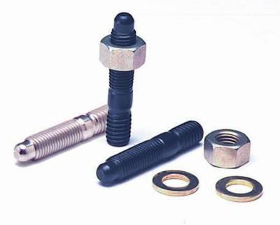 ARP Auto Racing - ARP 200-2408 Carburetor Stud Kit 1-1/4" Moroso Spacer Black Oxide OAL 3.2 5/1