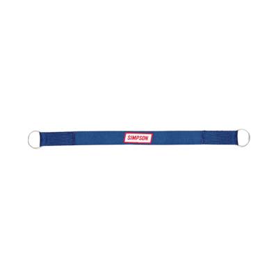 Simpson Safety - Simpson Safety 35010BL 2"x24" Axle Tie Down Strap-Blue Each