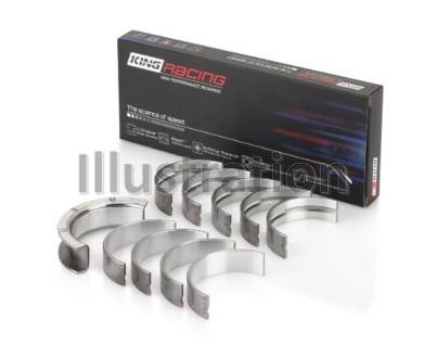 King Engine Bearings - King Bearings MB 557HPSTDX MAIN Bearing SET for GM 262 267 302 307 327 350