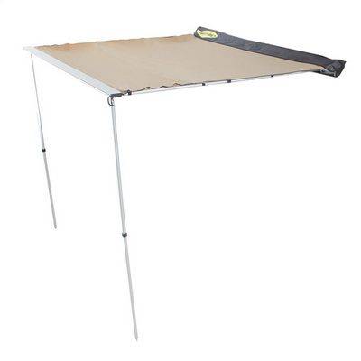 Smittybilt - Smittybilt 2787 Retractable Tent Awning 6.5'x6.5' Heavy Duty 1000D PVC