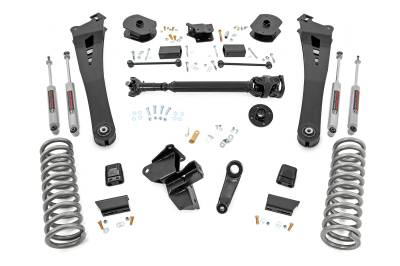 Rough Country Suspension Systems - Rough Country 34230 5" Suspension Lift Kit for 25-26 Ram 2500 4WD Diesel