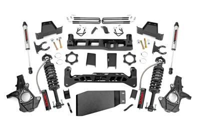 Rough Country Suspension Systems - Rough Country 26457 7.5" Vertex/V2 Lift Kit 07-13 Silverado/Sierra 1500 4WD