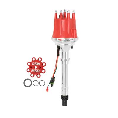 MSD - MSD Ignition 8394 Pro-Billet Digital E-Curve Distributor for Chevy