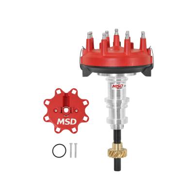 MSD - MSD Ignition 8569 Crank Trigger Distributor for Ford 351C-460