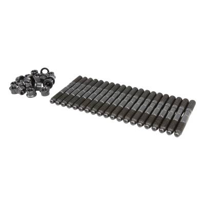 COMP Cams - COMP Cams 4589-KIT M8x1.25 Threads Both Sides 67mm Thread Length 12Pt Flange Nut
