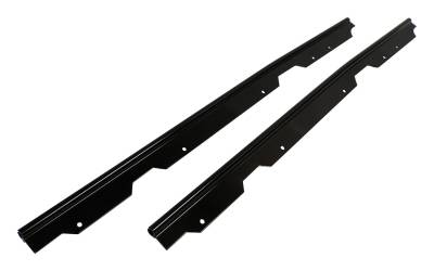 RT Offroad - RT Offroad RT26064 Black Windshield Channel for 87-95 Jeep Wrangler YJ