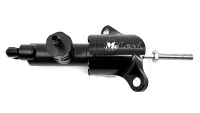 McLeod - McLeod 139310 Master Cylinder Aluminum Black .750" Bore 8 Hole Flange