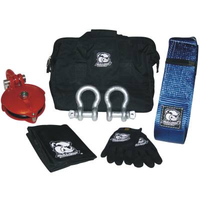 Bulldog Winch - Bulldog Winch 20075 Winch Accessory Kit 7 PC 12000 LB WLL Rigging Kit