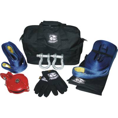 Bulldog Winch - Bulldog Winch 20074 Winch Accessory Kit 8 PC 9000 LB WLL Rigging Kit