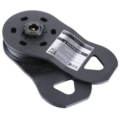 Bulldog Winch - Bulldog Winch 20400 Snatch Block 44000 Breaking Strength for Synthetic Rope