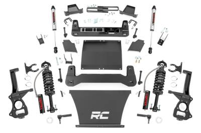 Rough Country Suspension Systems - Rough Country 22957 6" Vertex/V2 Suspension Lift Kit 19-24 Sierra 1500 Gas
