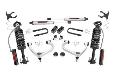 Rough Country Suspension Systems - Rough Country 41457 3" Vertex/V2 Fabbed UCA Lift Kit for 21-26 Ford F150 4WD