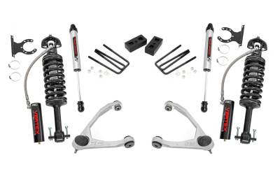 Rough Country Suspension Systems - Rough Country 19857 3.5" Suspension Lift Kit for 07-13 Silverado/Sierra 1500 RWD