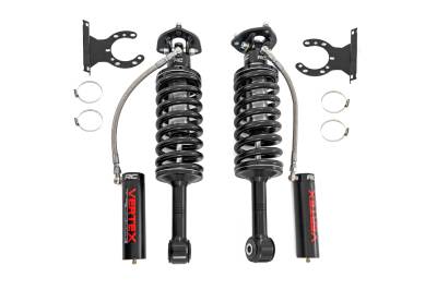Rough Country Suspension Systems - Rough Country Vertex 2.5 Front Coilovers 6" Lift 09-13 Ford F150 4WD 689036