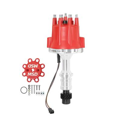 MSD - MSD Ignition 8566 Pro-Billet Distributor for Oldsmobile V8 350-455