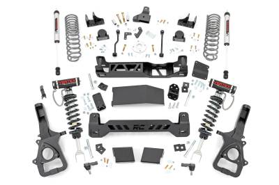 Rough Country Suspension Systems - Rough Country 33457 6" Vertex/V2 Suspension Lift Kit for 19-24 Ram 1500 4WD