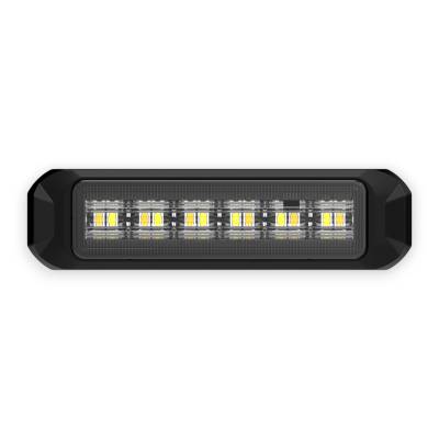 ARC Lighting - ARC Lighting BB6110B BuiltBright Work Bar Strobe 4" Surface Mount Amber/White EA