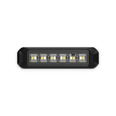 ARC Lighting - ARC Lighting BB6110C BuiltBright 4" Slim Surface Mnt Strobe Light Amber/Blue EA