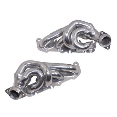 BBK Performance Parts - BBK Performance 19430 5.0 Truck 1.75" Shorty Exhaust Headers Silver Ceramic