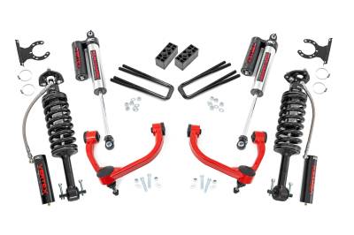 Rough Country Suspension Systems - Rough Country 54550RED 3" Vertex Suspension Lift Kit for 14-20 Ford F150 4WD