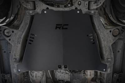 Rough Country Suspension Systems - Rough Country Catalytic Converter Shield Toyota Tundra 2WD/4WD 2022-2024