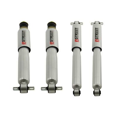 Belltech - Belltech 9522 Street Performance Shock Set Lowered Front & Rear for Chevy/GMC