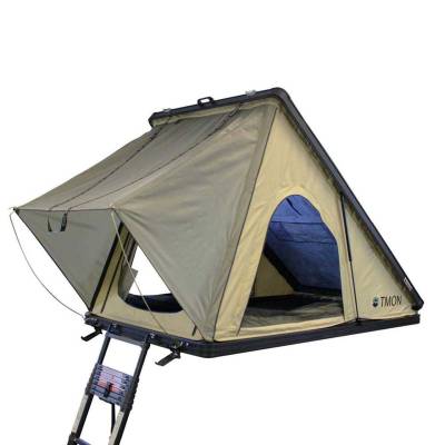 Overland Vehicle Systems - Overland Vehicle 18119935 LD TMON Clamshell Aluminum Hard Shell Roof Top Tent