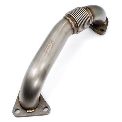 Pacific Performance Engineering - PPE 116120005 OEM Driver Side Up-Pipe Exhaust Manifold for 01-16 GM 6.6L Duramax