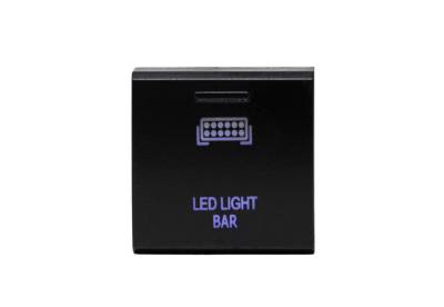 Cali Raised LED - Cali Raised LED CR2387 OEM Square Style LED Light Bar Switch for Toyota