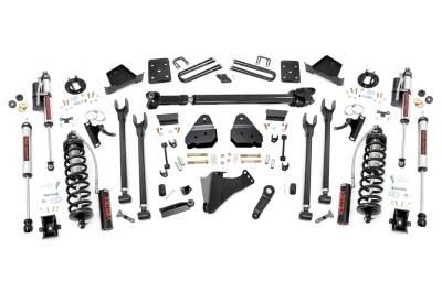 Rough Country Suspension Systems - Rough Country 52659 6" 4-Link Vertex Lift Kit 17-22 F250/F350 Super Duty Dsl 4WD