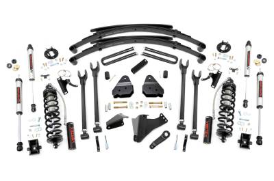 Rough Country Suspension Systems - Rough Country 58258 6" V2 4-Link Lift Kit for 05-07 F250/F350 SD Diesel 4WD