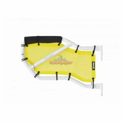 Steinjager - Steinjager Mesh Tube Door Covers Rear-Yellow for Wrangler JL J0048372