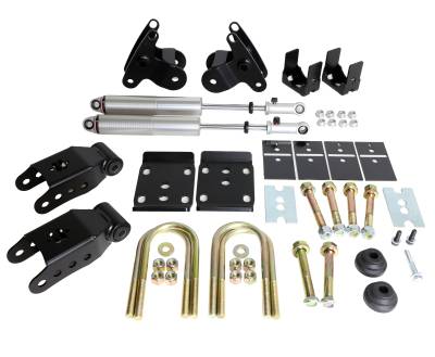 Ridetech - Ridetech 12299511 Rear 3.5"-5.5" Suspension Lowering Kits for 15-24 Ford F150