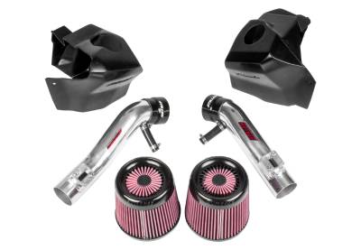 Stillen - Stillen 402851 Dual Long Tube Air Intake System for 09-18 Nissan 370Z