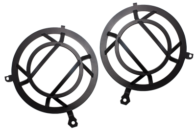 Fishbone Offroad - Fishbone Offroad FB21120 Aluminum Headlight Guards for 18+ Gladiator/Wrangler JL