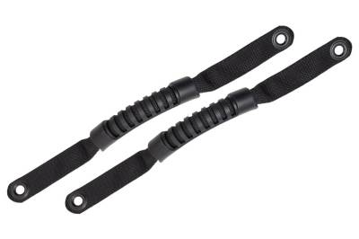 Fishbone Offroad - Fishbone Offroad FB55151 Black Grab Handles for 07-18 Jeep Wrangler JK