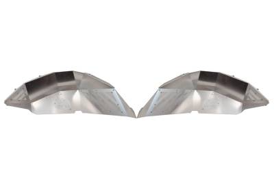 Fishbone Offroad - Fishbone Offroad FB33192R Rear Inner Fenders Raw Alu. for 18+ Wrangler/Gladiator