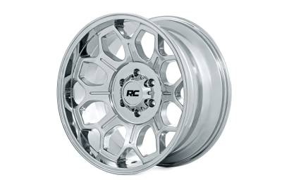 Rough Country Suspension Systems - Rough Country 77 Series Wheel 22x12 8x170 -44mm Chrome 77224411