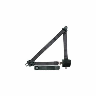 Allstar Performance - Allstar Performance ALL98115 Seat Belt 3-Point Retractable Black