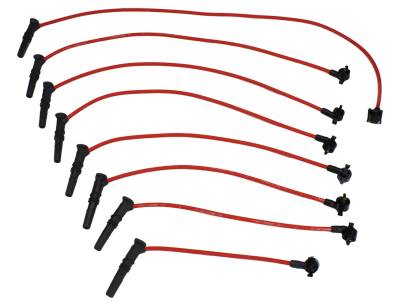 Ford Performance Parts - Ford Racing M-12259-R462 9mm Ignition/Spark Plug Wire Set 96-98 Ford Mustang