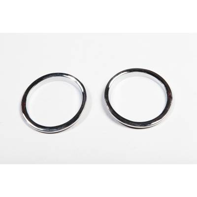 Rugged Ridge - Rugged Ridge 13311.22 Chrome Turn Signal Bezel Trim for 07-18 Jeep Wrangler JK