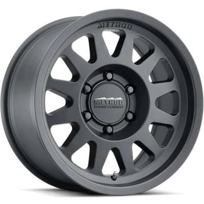 Method Race Wheels - Method Race Wheels MR704 Bead Grip 16x8 6x5.5 0mm Matte Black MR70468060500