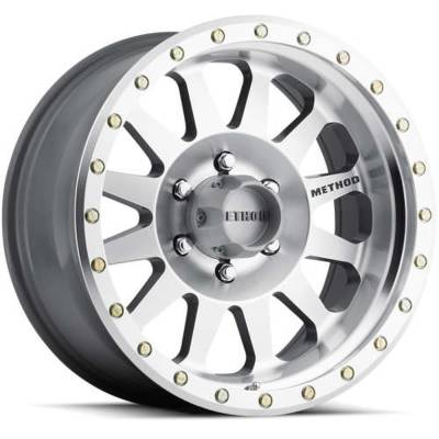 Method Race Wheels - Method Race Wheels MR304 Double Standard 17x8.5 5x5.0 0mm Silver MR30478550300