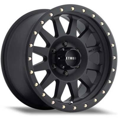 Method Race Wheels - Method Race Wheels MR304 Double Standard 15x10 5x5.5 -50mm Black MR30451055550N