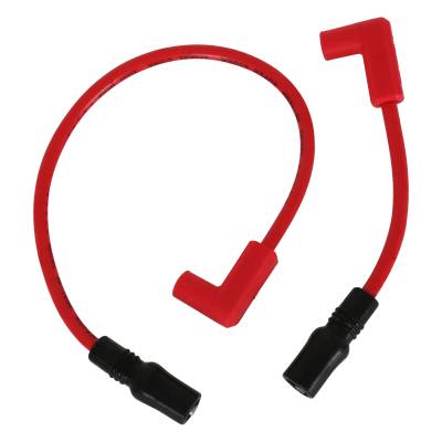 ACCEL - ACCEL 171097-R Super Stock Plug Wire for 99-17 Dyna FXD 8mm Red
