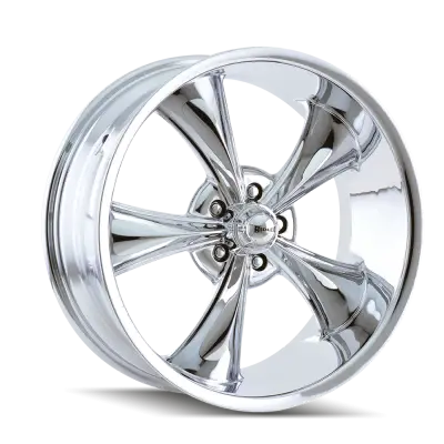 Ridler Wheels - Ridler Wheels 695 Series 18x9.5 5x5.0 6mm Chrome 695-8973C