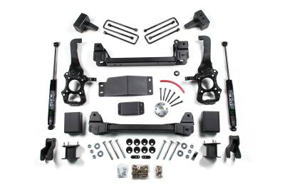Zone Offroad - Zone Offroad 4" Suspension Lift Kit Zone Nitro Shocks Ford F150 4WD ZONF47N