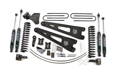 Zone Offroad - Zone Offroad ZONF39N 6" Suspension Lift Kit Zone Shocks for F250/F350 SD 4WD Gas
