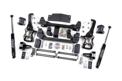 Zone Offroad - Zone Offroad 4" Suspension Lift Kit Zone Nitro Shocks Ford F150 4WD ZONF41N