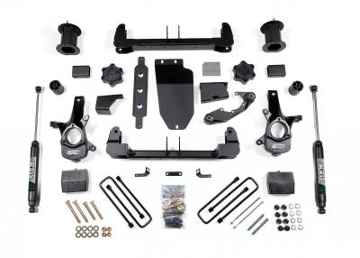 Zone Offroad - Zone Offroad ZONC26N 6.5" Suspension Lift Zone Shocks Silverado/Sierra 1500 4WD